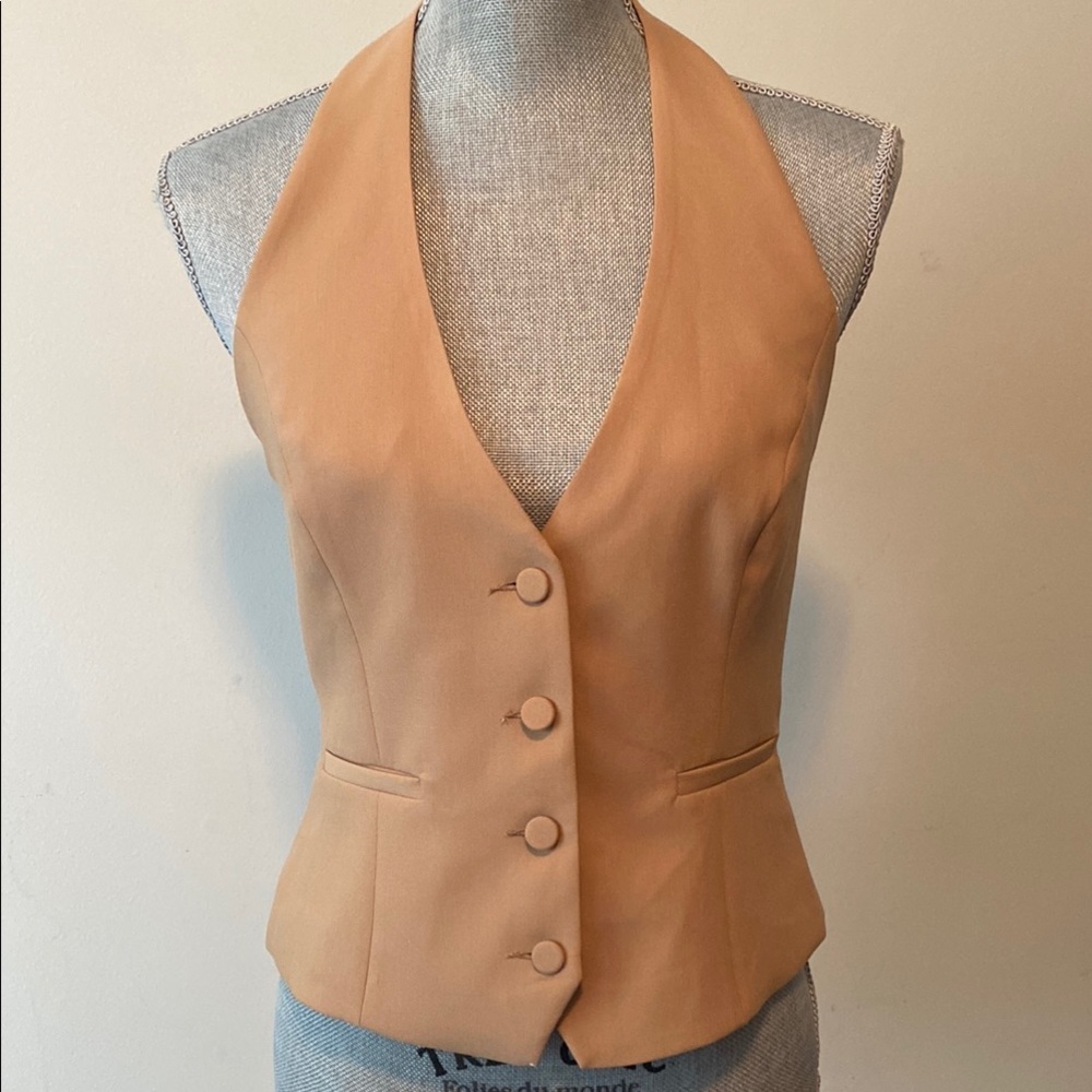 Zara Tan Vest